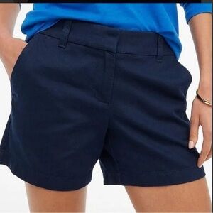 J Crew 3 inch Chino Shorts Size 8